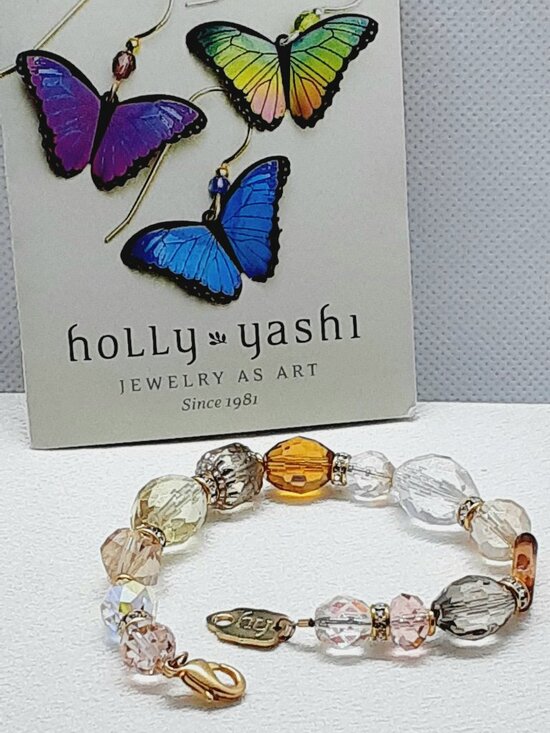 Holly Yashi Crystal faceted bracelet Jewelry - HOST PICK!! NEW Holly Yashi 7 - 7.5 inch bracelet